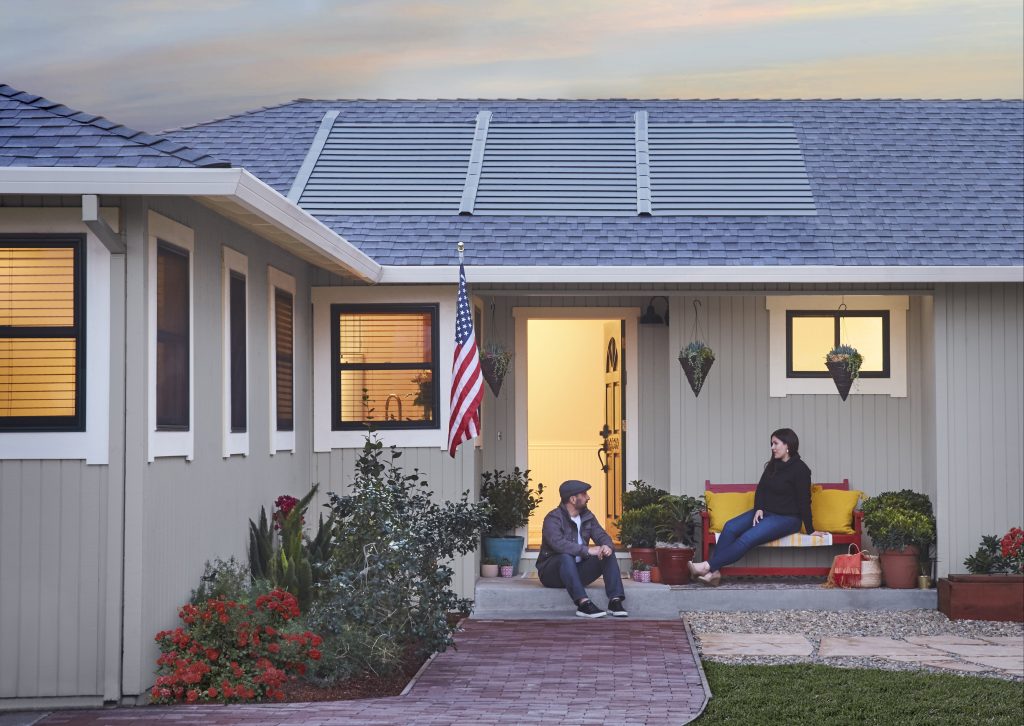 Picture Of House With Timerbline Solar Shingle Roof